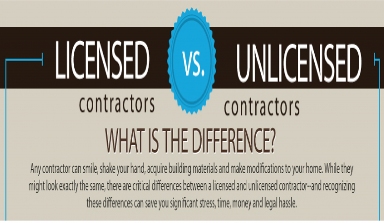 Licensed VS. Unlicensed Contractors. What’s the Difference?