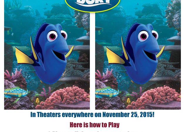 Spot the Differences “Disney•Pixar’s “Finding Dory” #FindingDory