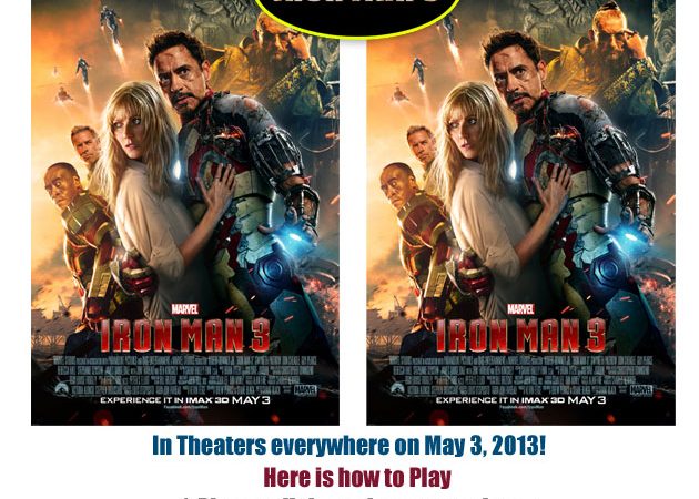 “Iron Man 3″ Find The Difference Game 3 #IronMan3