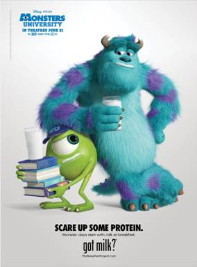 {Disney} Got Milk ?. . . Mike and Sulley does !!! #MonstersU