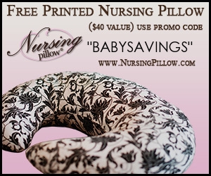 Free Printed Nursing Pillow!!!