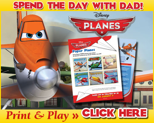 FREE Disney “Planes” Activities and Games