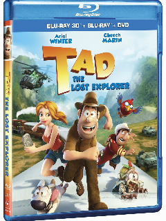 TAD: The Lost Explorer Blu-ray 3D combo Ends 9/30 #Giveaway Over