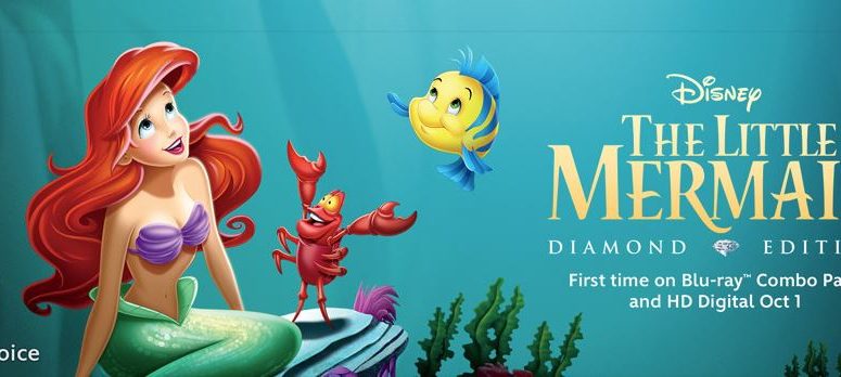 The Little Mermaid”  available on Blu-ray 3D™, Blu-ray™, for the First Time Ever October 1st!!! #findyourvoice