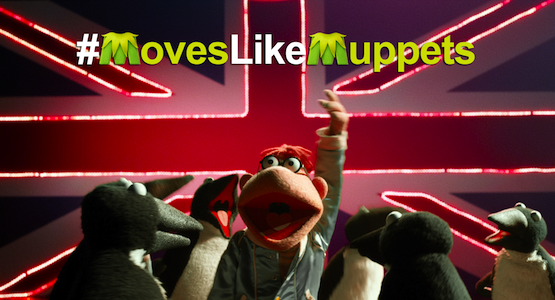 Muppets Most Wanted #MovesLikeMuppets