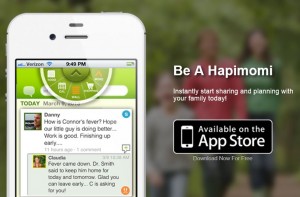 Keep your Family organize and connected with the {FREE} Hapimomi Family App