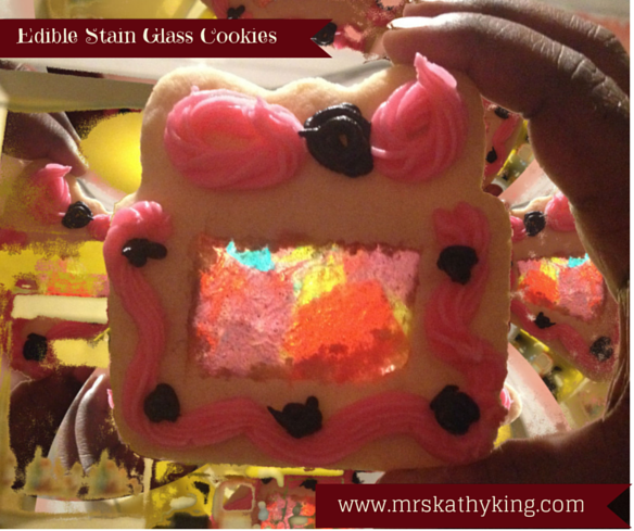 Edible Stain Glass Cookies