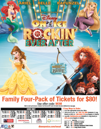 Mom Discount for Disney on Ice presents “Rockin-ever-after”