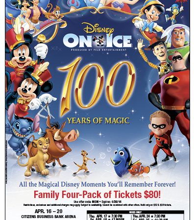 Disney On Ice celebrates 100 Years of Magic – MOM Discount