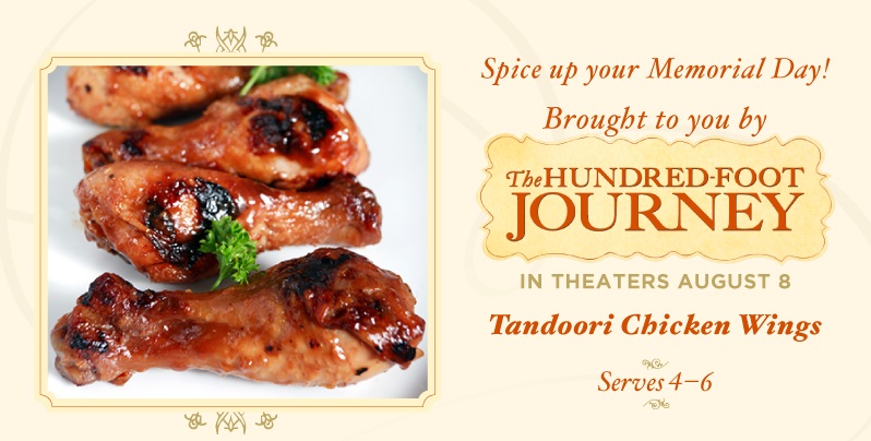 Tandoori Chicken Wings  #FoodieFriday