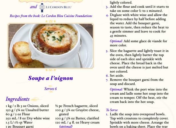 French Onion Soup Recipe enlarge image