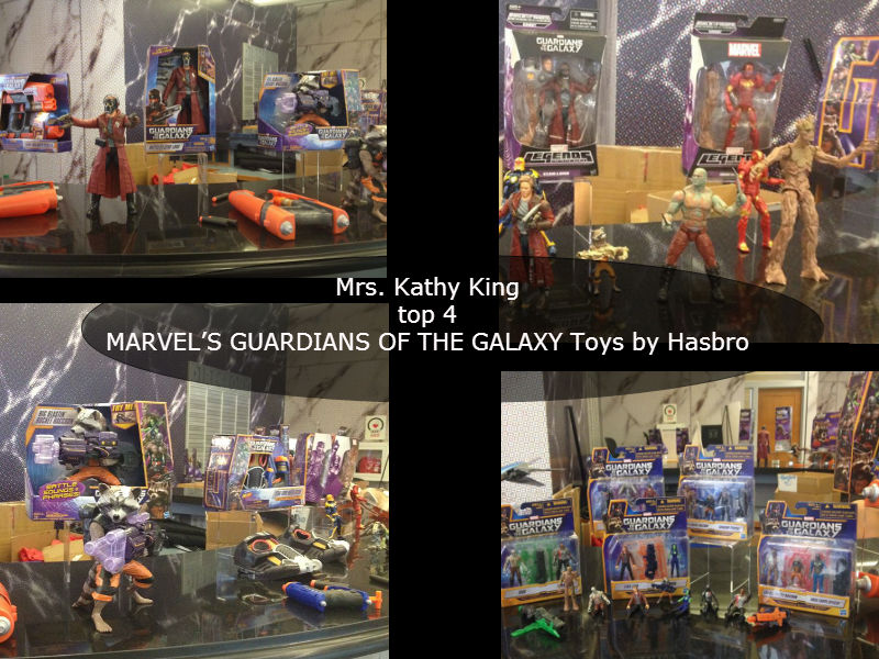 Mrs. Kathy King top 4 MARVEL’S GUARDIANS OF THE GALAXY Toys by Hasbro