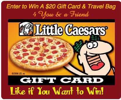 Little Caesars Pick a Friend Giveaway & Fall Hop! APV$50 End 10/8