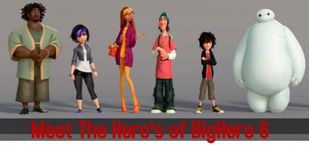 Introducing the BigHero 6 Team!!! #BigHero6 #MeetBayMax