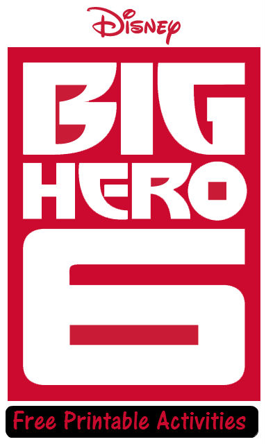 Free Big Hero 6 Printable Activities