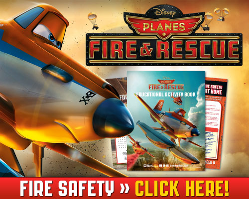 Free – Planes Fire & Rescue National Fire Prevention Activity Kit!