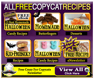 Free Homemade Halloween Candy Recipes Cookbook!