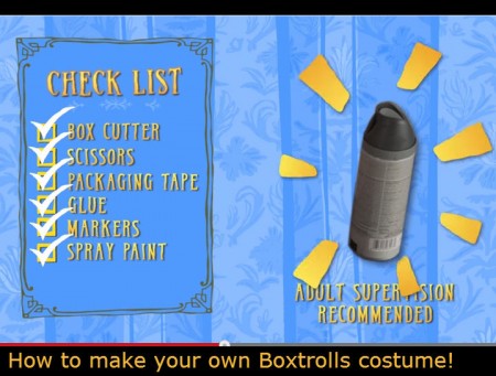 How to make your own Boxtrolls costume!