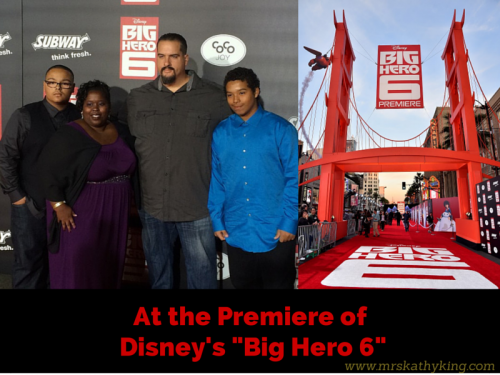 At the Premiere of Disney's -Big Hero 6-2