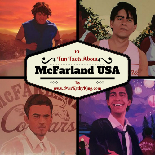 Here are 10 amazing McFarlandUSA Fun Facts about the town, cast and people they portray. That I am sure will inspired you. Please pin and share . 10 McFarland USA Fun Facts with your friends!