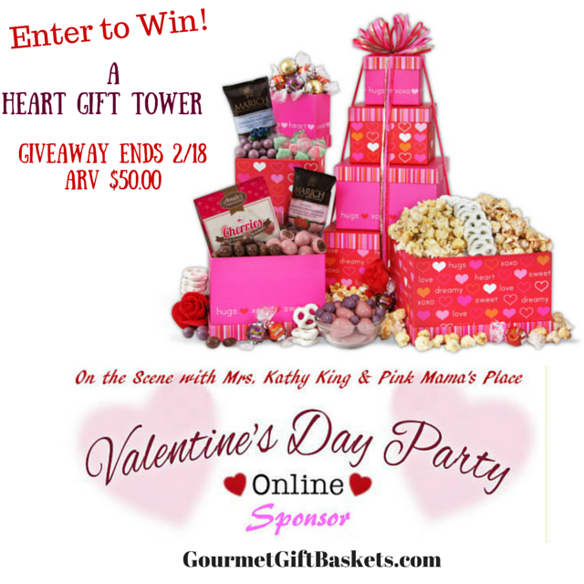  Click on the picture to WIN a $50 Heart Gift Tower from www.gourmetgiftbaskets.com  