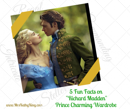 5 Fun Facts on Richard Madden Prince Charming Wardrobe #Cinderella