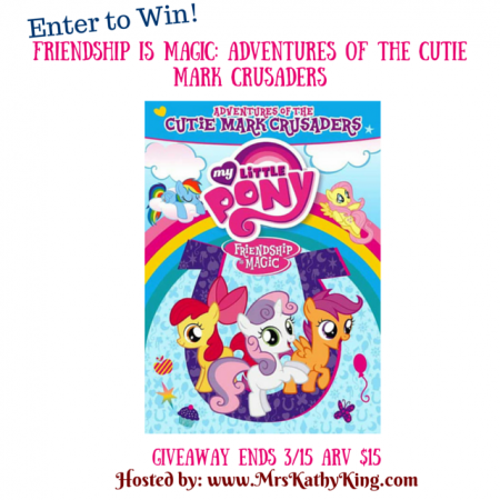 My Little Pony DVD {Flash} Giveaway end 3/15