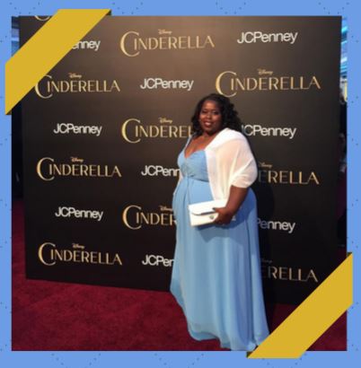 Mrs Kathy king At the World Premiere  of Disney Cinderella