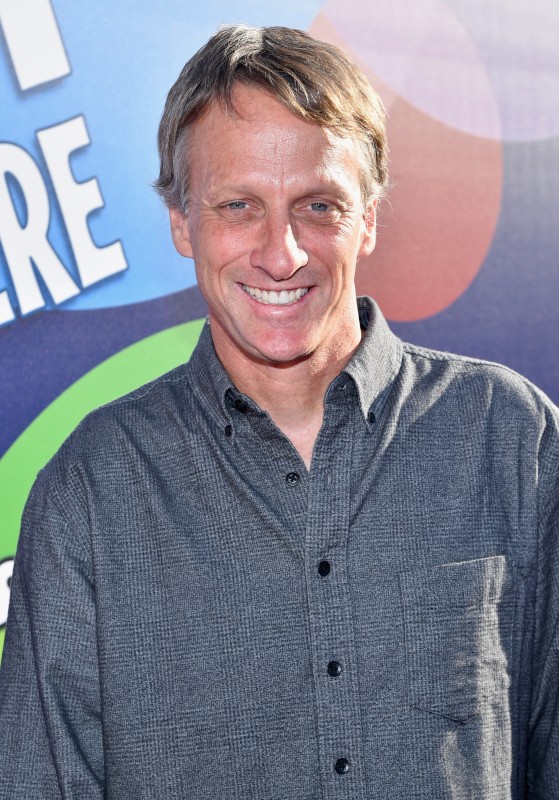 HOLLYWOOD, CA - JUNE 08: Pro skateboarder Tony Hawk attends the Los Angeles Premiere and Party for Disney?Pixar?s INSIDE OUT at El Capitan Theatre on June 8, 2015 in Hollywood, California. (Photo by Alberto E. Rodriguez/Getty Images for Disney) *** Local Caption *** Tony Hawk