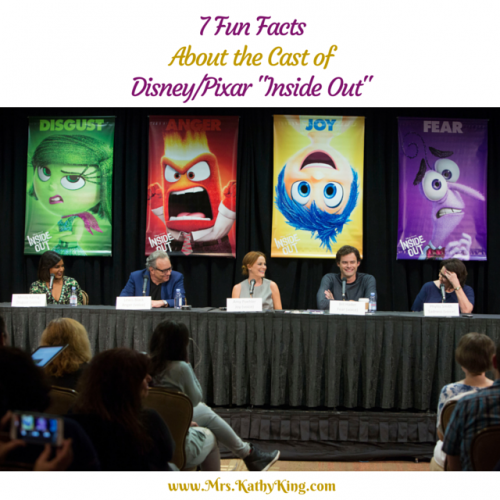 7 Fun Facts about the Cast of “Inside Out” #InsideOutEvent