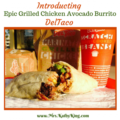 Introducing the Epic Grilled Chicken Avocado Burrito @Deltaco #EpicAvocado