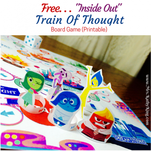 Free Inside Out Broard Game Printable