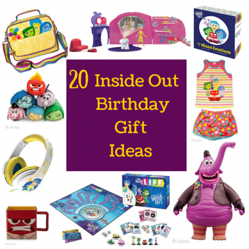 20 Inside Out Birthday Gift Ideas #InsideOutEvent