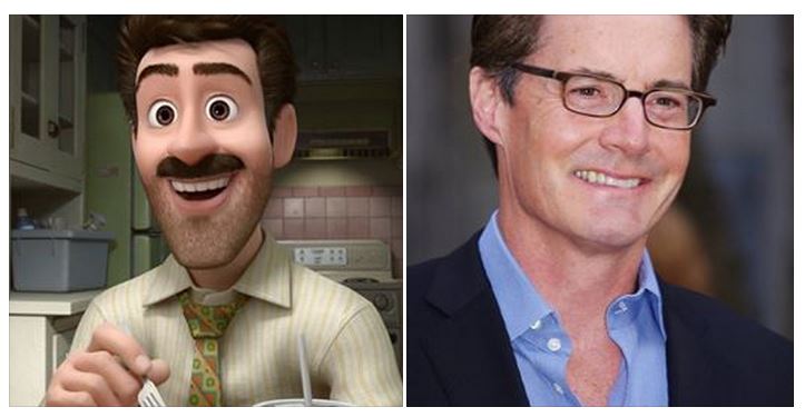 Kyle MacLachlan who voices the Dad in INSIDE OUT