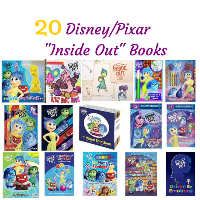 a list of 20 Inside Out Books