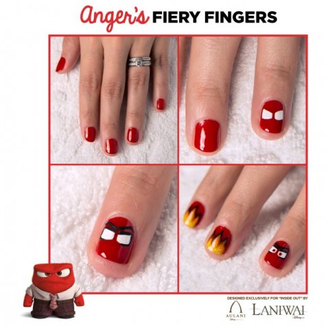 inside out nail art anger