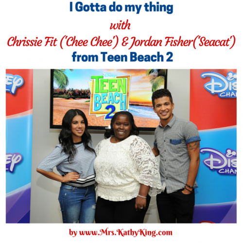 I Gotta do my thing with Chrissie Fit (‘Chee Chee’) and Jordan Fisher(‘Seacat’) from Teen Beach 2