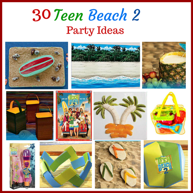 teen beach 2 party ideas