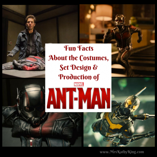 12 AntMan Fun Facts about the Costumes, Set Design, and Production #AntMan