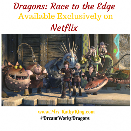 Dragons Race to the Edge  on Netflix