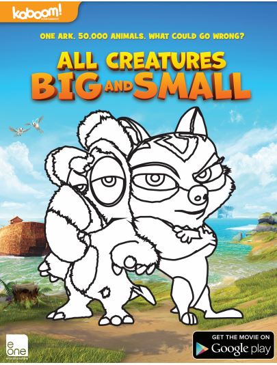 all creatures big and small coloring pages