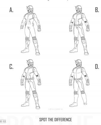 free antman printable spot the difference activity 3