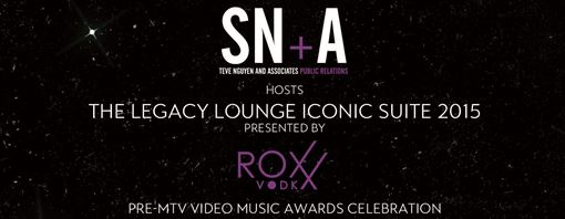 I’m celebrating the MTV Video Music Awards at the 4th Annual Legacy Lounge Iconic Suite #SNALEGACYLOUNGE