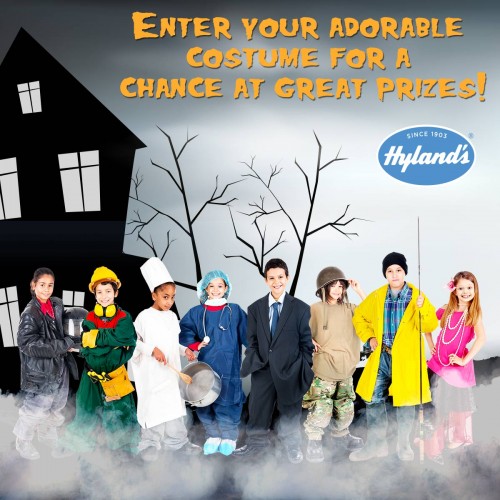 Enter to Win a $50 Target Card and $100 Hylands products #HylandsHalloweenCostumeContest