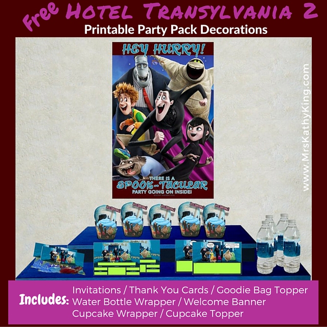 Are you planning a Halloween theme party? Well, if you are looking for a party with a twist we are positive our Hotel Transylvania 2 party decoration pack will be the perfect fit.