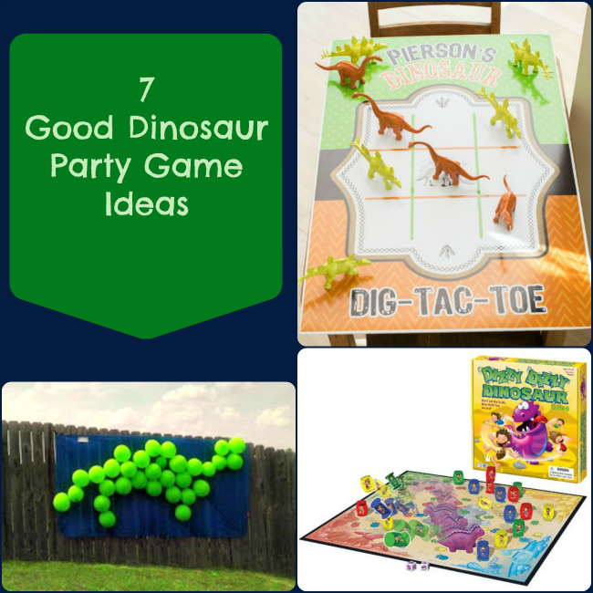 7 Good Dinosaur Party Game Ideas #TheGoodDinosaur #Disney - Mrs