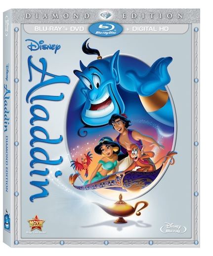 Aladdin Diamond Edition on dvd and bluray