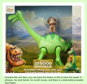 Arlo Animated Talking Figure with Spot The Good Dinosaur
