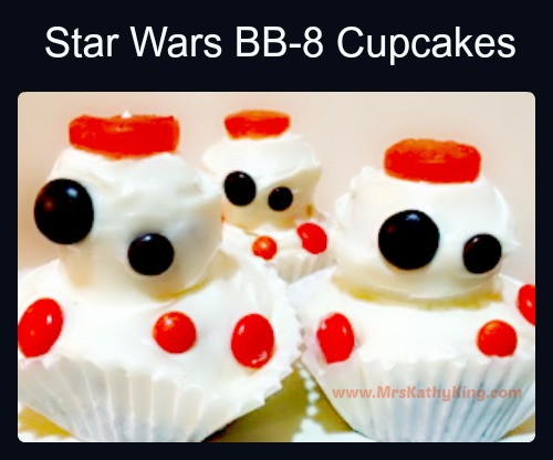 Star Wars BB-8 Cupcakes