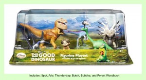 The Good Dinosaur 6 Piece Figure Play Set